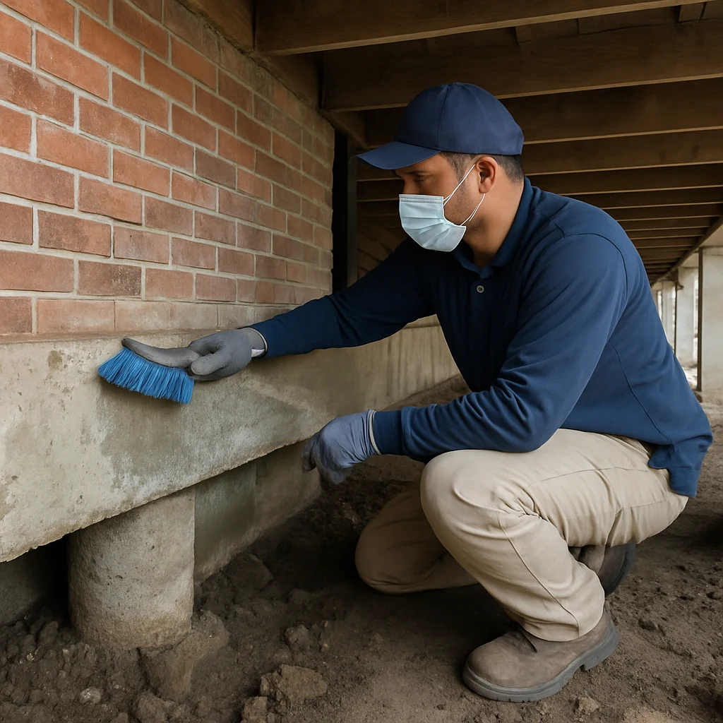 Foundation and Basement specialist serving a Huffman property